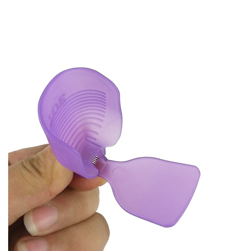 yueton Pack of 10 Reusable Toenail Nail Art Soak Off