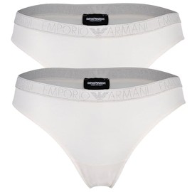Emporio Armani Women's Briefs (Pack of 2), cream