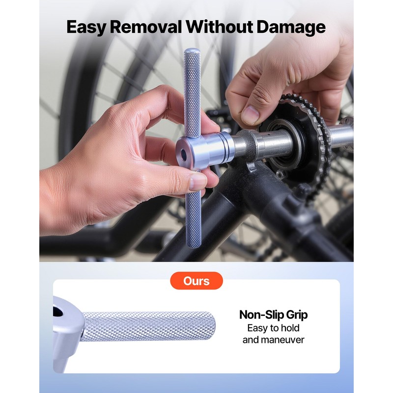 VEVOR Bicycle Bearing Press Kit, Bike for Wheels/Hub Bearing Installation