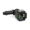 QWORK Fuel Line Connector Hose Coupling 90 Degree Quick Connector