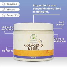 Crema Facial & Corporal De Colágeno Con Miel Con Filtro Solar Piel Más Joven 400 Gr Productos Mart Mexico