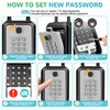 KTUEOV Key Safe with Number Code, 12 Digit Key Safe