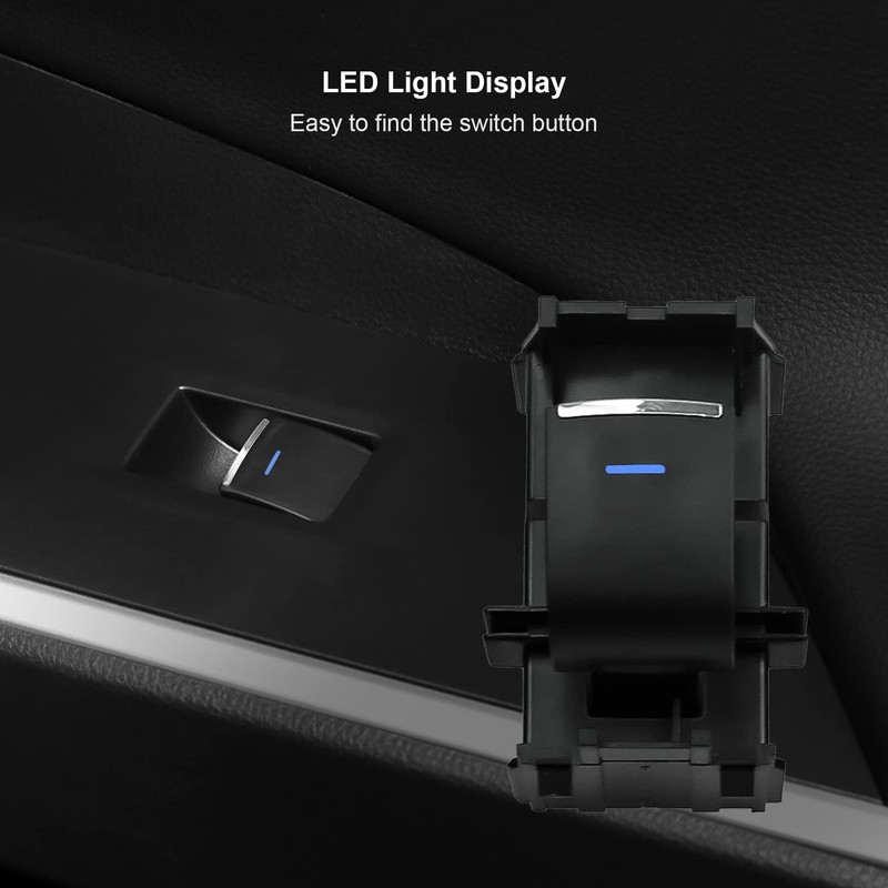 3 PCS Power Window Switch Fit for Toyota RAV4 XA50