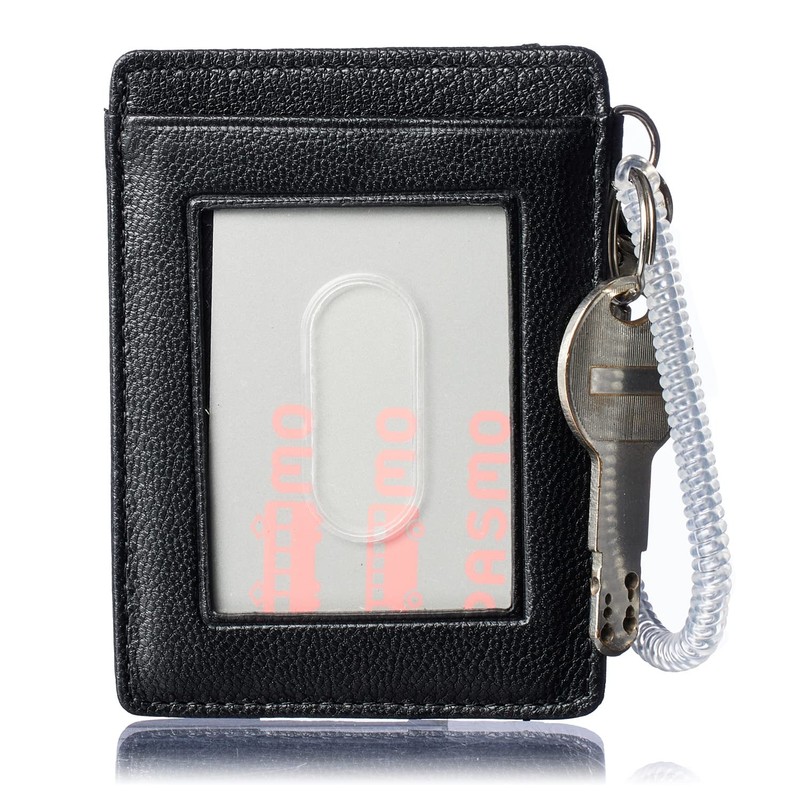 Pregiudizio Men's Lightweight Thin Italian Lamb Leather Single Pass Case