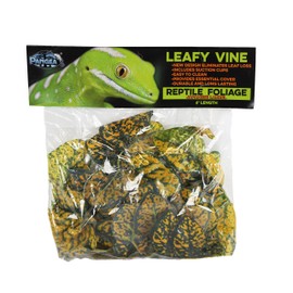 Pangea Leafy Vine for Reptile Terrarium Habitat (Japanese Laurel)