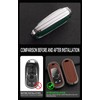 ontto Smart Remote Key Cover with Keychain Fit for Buick