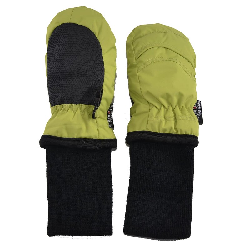 SnowStoppers Waterproof Stay On Winter Mittens with No Thumbs for
