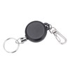 Retractable Key Chain, Stainless Steel Wire Quick Release Extendable Pull