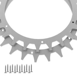 ROBO CLAWS® Worx Landroid S and M Robotic Lawnmower Spikes Traction Improvement Deburred 3 mm for Even More Grip with 219 mm Diameter