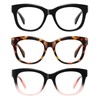 kunchu Reading Glasses for Women - Oprah Blue Light Reading