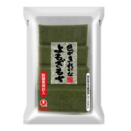 Echigo Seika Yomogi Mochi with Beautiful Color, 7.8 oz (220 g)