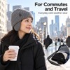 Winter Knit Hat with Ear Flaps for Men and Women
