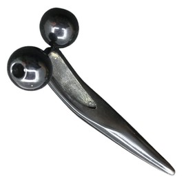 Vaguelly Neck Back Massager Handheld Muscle Roller Body Massager Tool Heat for Full Body