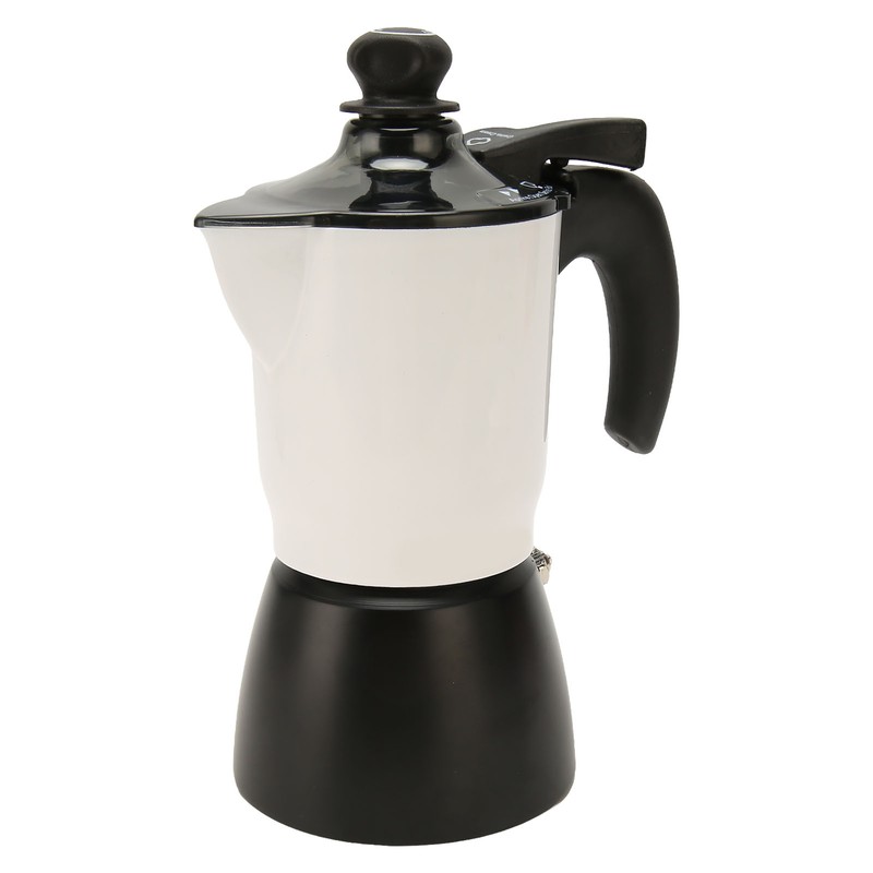 150ml Moka Pot Stovetop Coffee Maker Makes Real Italian Coffee