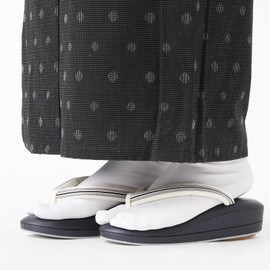 [TAYU-TAFU] Stretch Tabi Socks, Non-slip, Polyester, Japanese Accessories, White, white