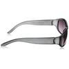 Fashion Glass 7773 Women's Sunglasses, smoke half (frame smoke)
