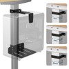 OUTFINE Under Desk PC Mount for Standing Desk, Clamp-On CPU