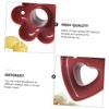 Ciieeo 3Pcs Non Stick Doughnut Mould Plastic Baking Mould for