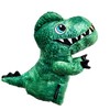 dinofactory T-Rex Golf Head Cover Dinosaur 3 Wood Headcover (Green)