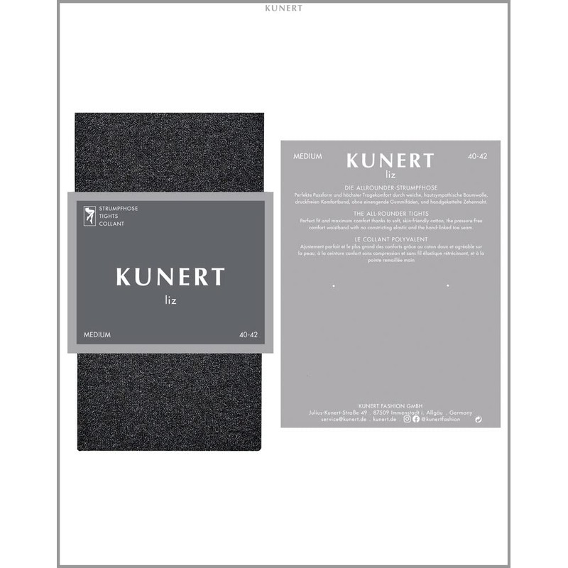 KUNERT Liz Women's Tights Skin-friendly, Brown-mel. 8210