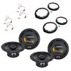 Harmony Audio HA-R65 Compatible with Ford Fusion 2013-2019 Bundled with