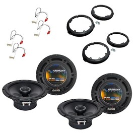 Harmony Audio HA-R65 Compatible with Ford Fusion 2013-2019 Bundled with HA-825605 Speaker Adapter Kit Factory Speaker Replacement Package