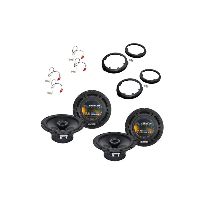Harmony Audio HA-R65 Compatible with Ford Fusion 2013-2019 Bundled with
