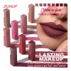 Dunuf 1pc Brillo De Labios Mate Y A Prueba De