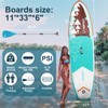 FBSPORT 11' Premium Stand Up Paddle Board, Yoga Board with