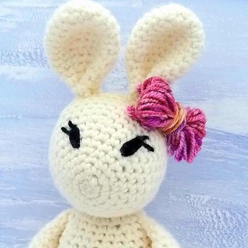 Beginner Crochet Kit - Betsy Bunny with Video Tutorials