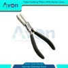 Tube and Rod Holding Pliers with Non-Marring Nylon Jaws &