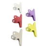 5pcs Colorful Metal Bull Hinge Clips Wall Hanging Heavy Duty