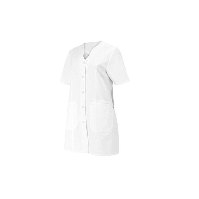 BP 1640-485-21-44n Women's Tunic, 1/2 Sleeve, V-Neck with Press Stud