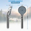 RV Shower Head with Hose ABS Outdoor RV Shower Hose