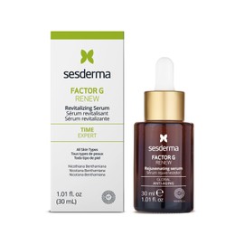 Sesderma Factor G Renew Sérum Liposomado con Factores de Crecimiento, Colágeno y Péptidos, Antiedad y Reafirmante Facial, 30 ml