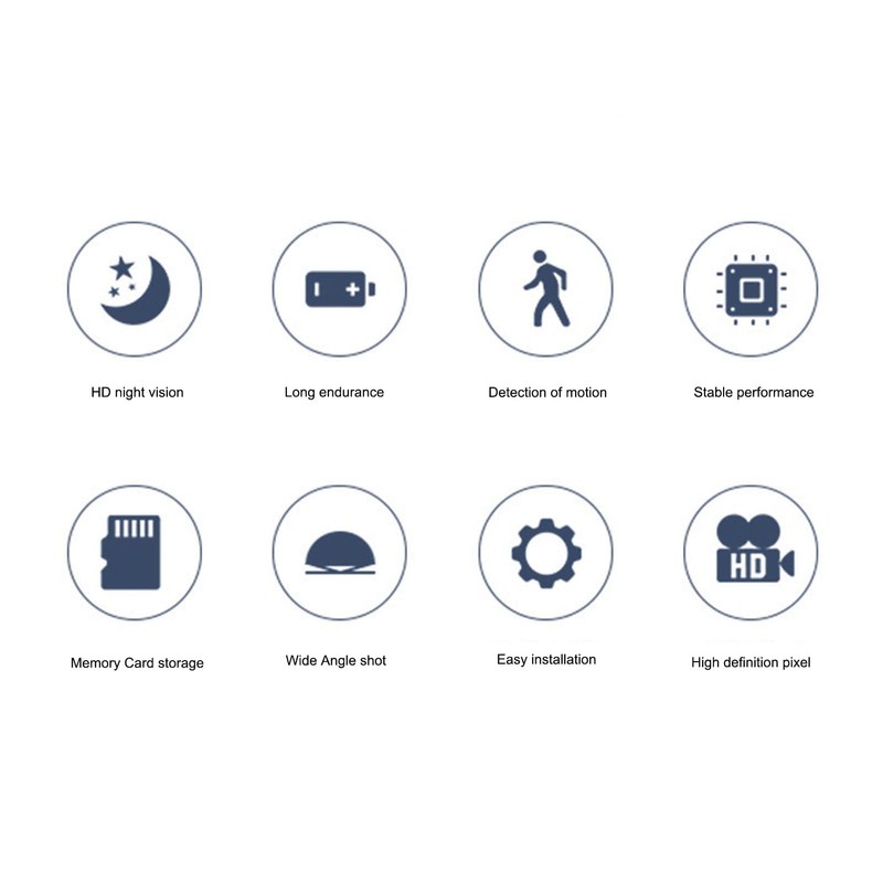 720P HD Surveillance Camera, Remote Monitoring with App Direct Connection,