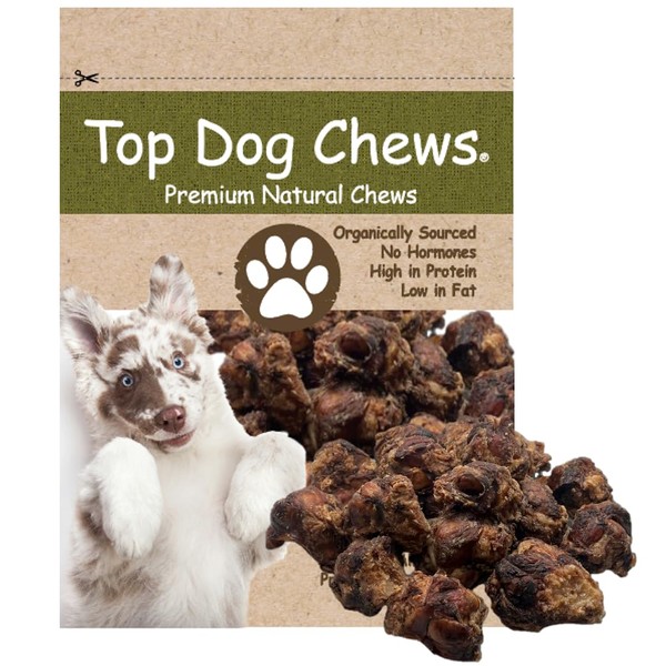 Top Dog Chews – Roasted Knee Caps, 10 Count, Dog