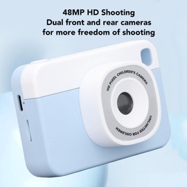 Taschen Digital Camera, 48 MP 1080P HD Digital Video Camera with 2.4 Inch IPS Screen, 4x Digital Zoom, Auto Focus, Compact Point and Shoot Camera for Children and Teenagers