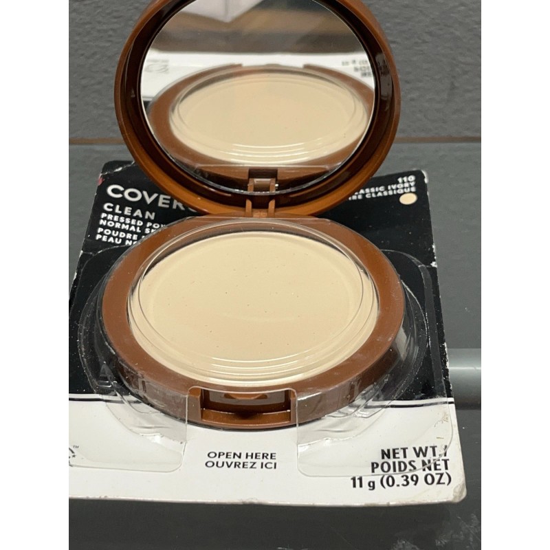 CoverGirl Clean Pressed Powder 110 Classic Ivory New Sealed