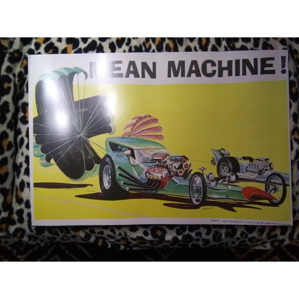 Monogram Models Rare Vintage Monogram 1969 sales poster Tom Daniel