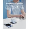 LENCENT Multi Plug Outlet Extender with USB C, 4 AC