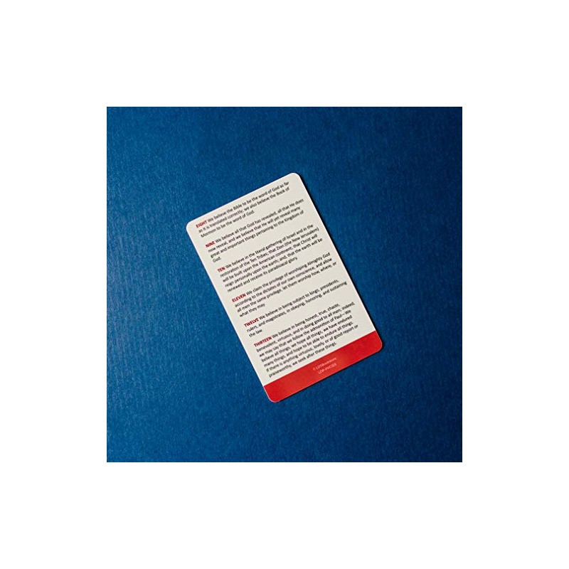 Articles of Faith Pocket Card