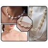 KAPSING Set of 2 Shell Necklace Bracelets Set, 1 Choker