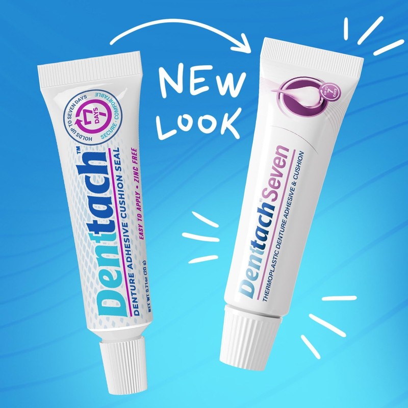 Denture Adhesive, Thermoplastic Denture Adhesive, Cushion and Reliner, Comfortable, Secure