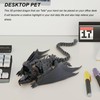 LehuoMaker 3D Printed Dragon with Wings, Fidget Dragon Toys, 3D