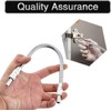 HOHXEN 3-Piece 30CM Flexible Socket Extension Bar Set, 1/4" Drive,