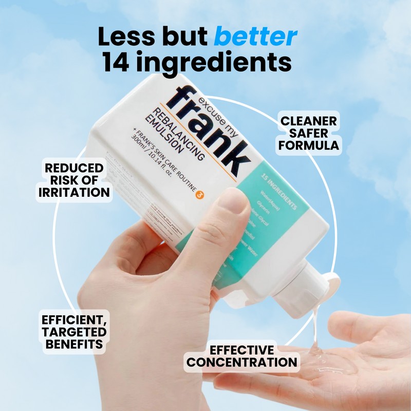 Excuse My Frank Rebalancing Emulsion 300ml / 10.14 fl oz