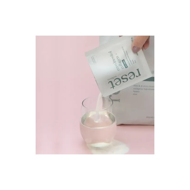 Reset Myo Inositol Collagen+ Sin Sabor En Sachets Caja C/15