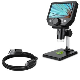 BoxWave Cable Compatible with PalliPartners LCD Digital Microscope (5.5 in) - DirectSync Cable, Durable Charge and Sync