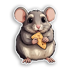 N.m. Stick Mouse Non-Magnetic Wall Decal 3D Stickers, Wall Stickers Decor, Cute Wall Decor, Funny Decal, Kids Wallpaper, Rat Stickers Best Wall, Bathroom Decals, Waterproof Ceiling Decor 3D Wallpaper